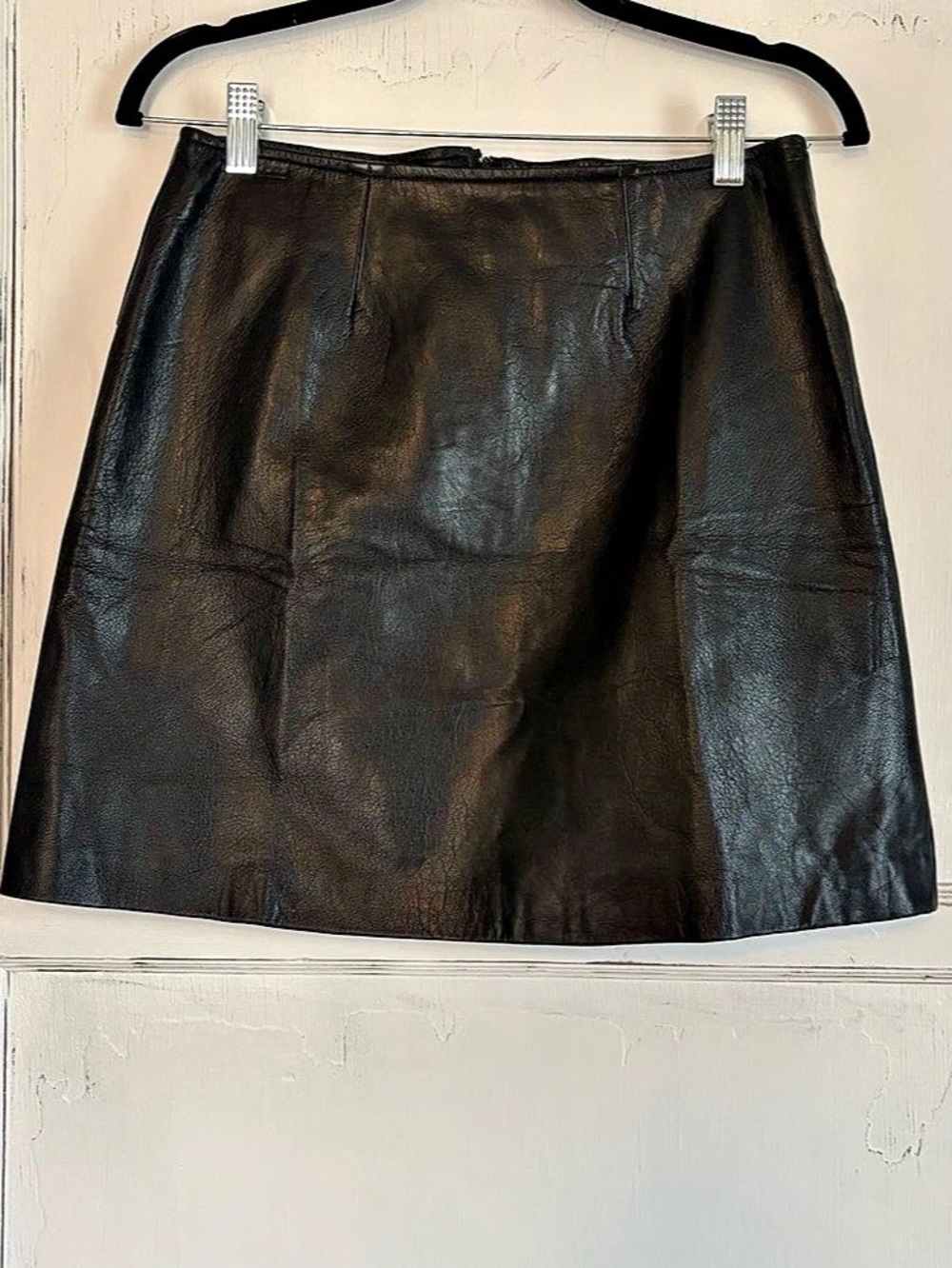 Genuine Leather Biker's Choice Mini Skirt Size 10